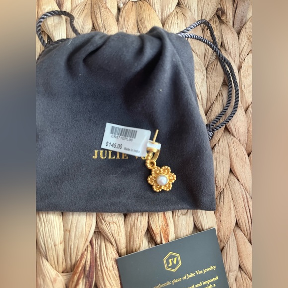 NWT Colette Hoop & Charm Julie Vos Earrings - Picture 4 of 5